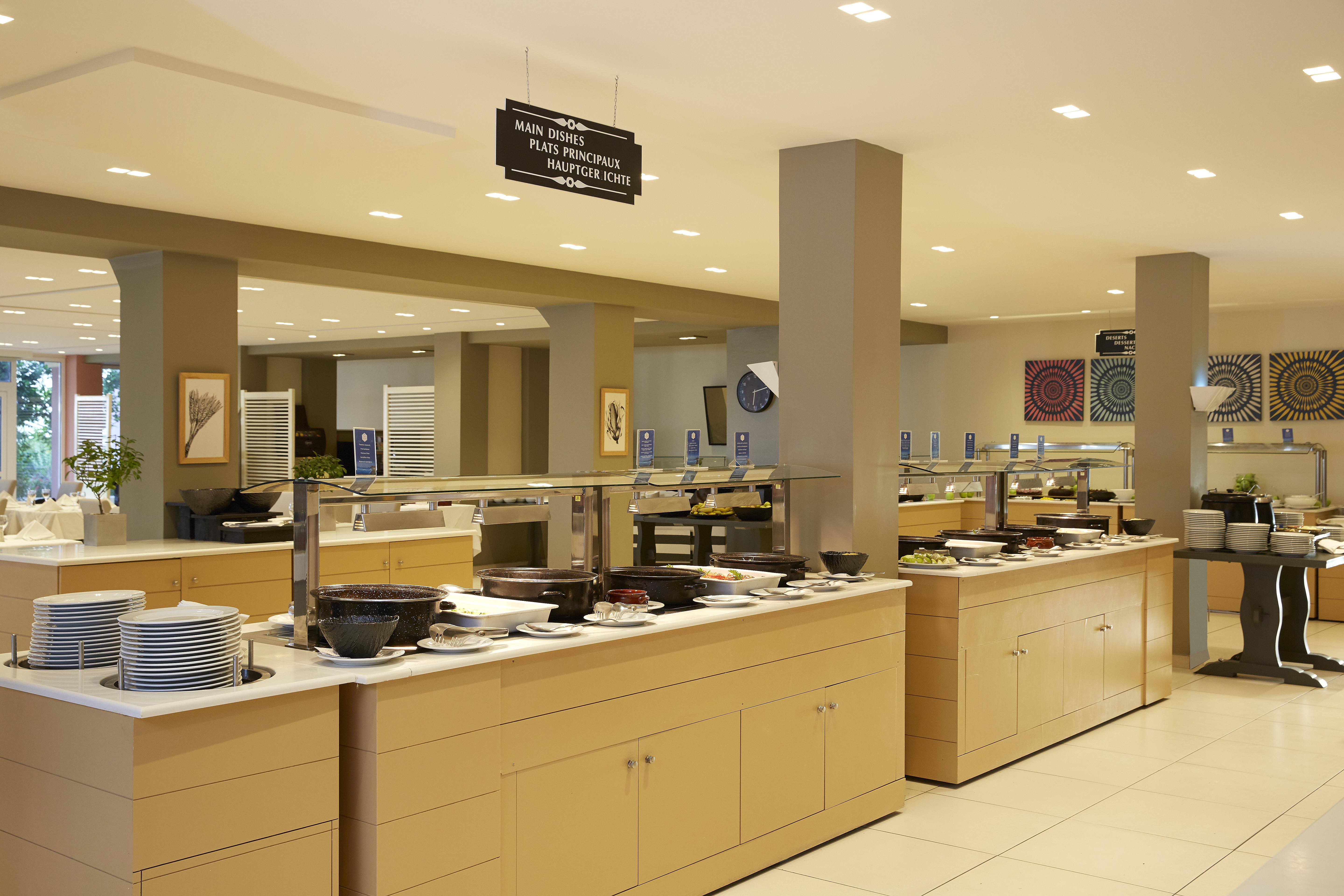 Capo Di Corfu Apart otel Kávos Dış mekan fotoğraf The buffet at the airport