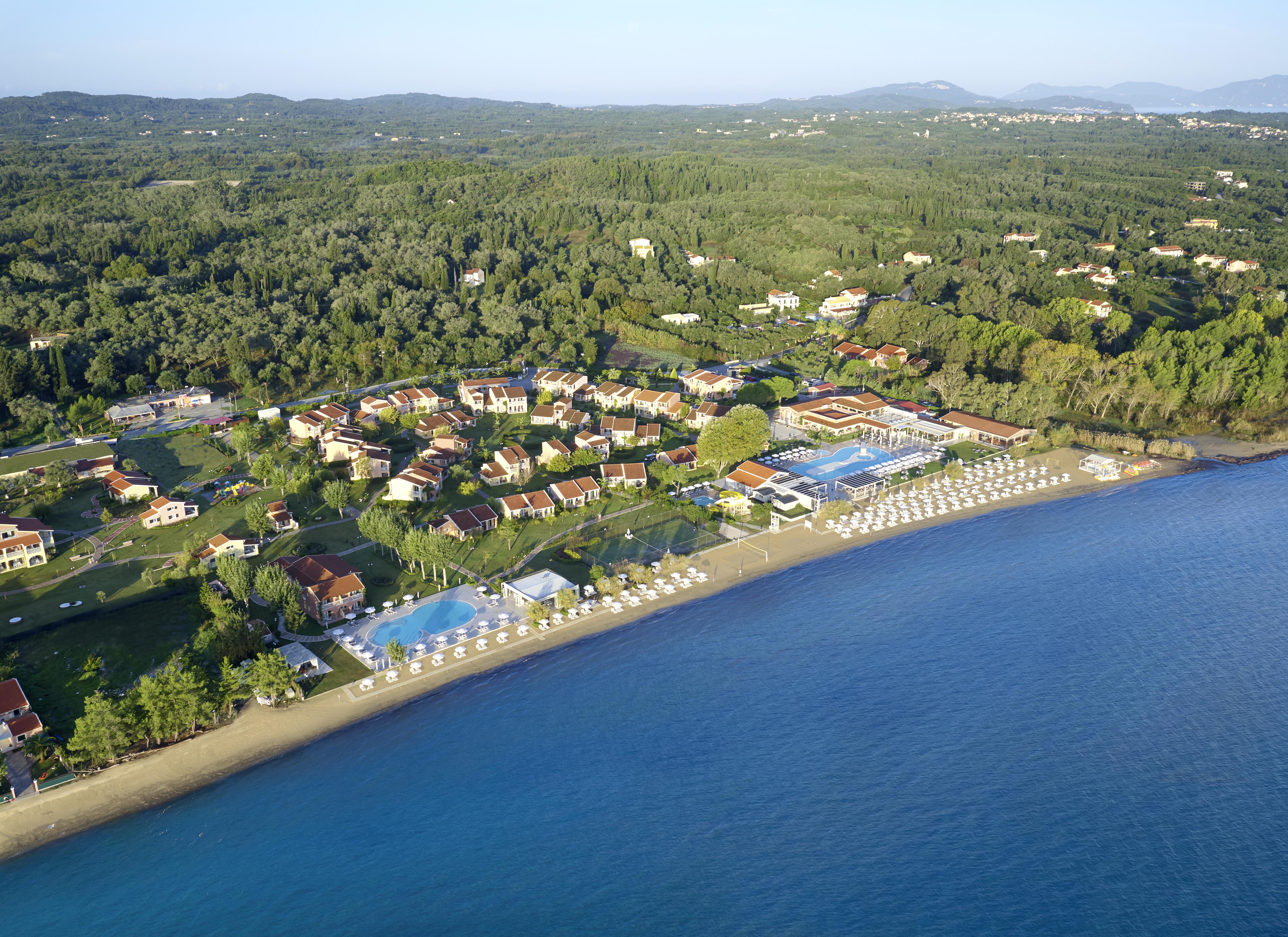Capo Di Corfu Apart otel Kávos Dış mekan fotoğraf The resort of Sani