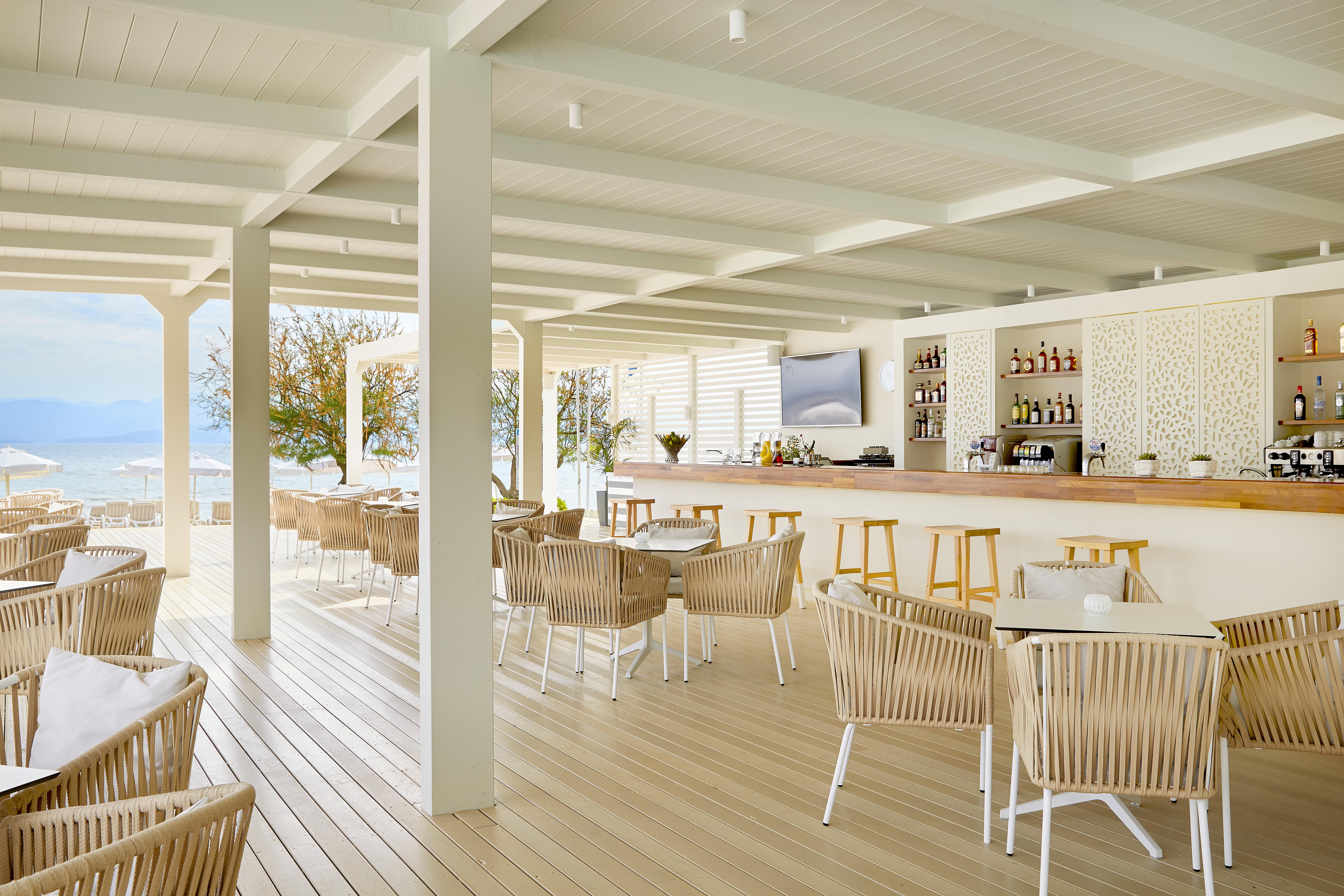 Capo Di Corfu Apart otel Kávos Dış mekan fotoğraf The Beach Club