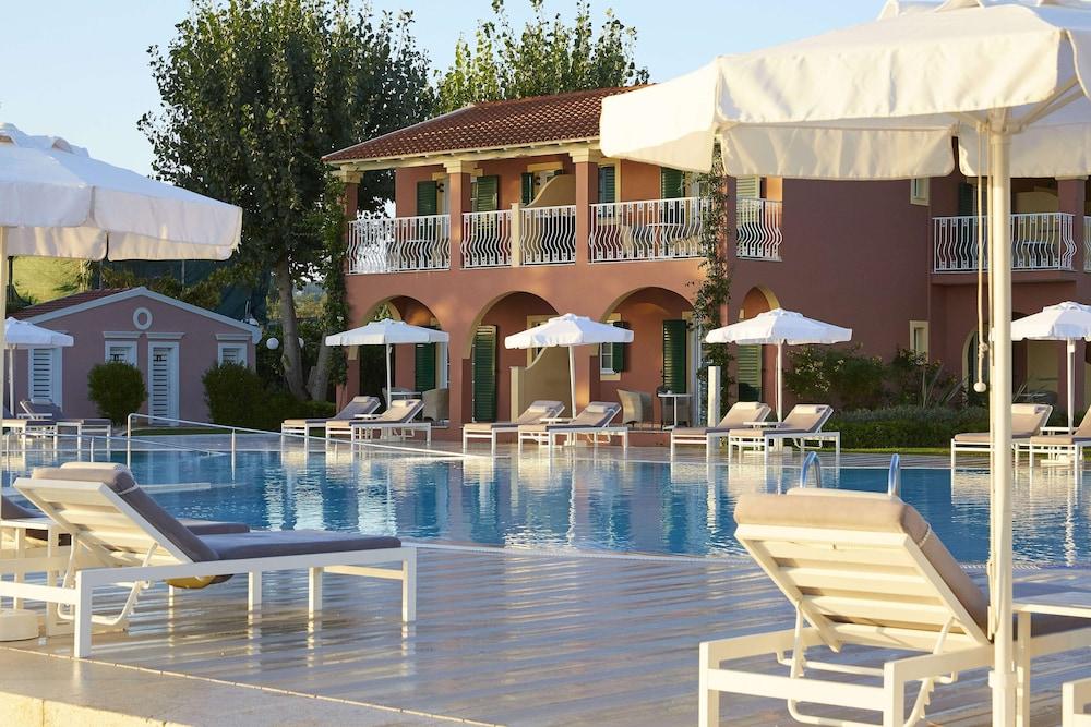 Capo Di Corfu Apart otel Kávos Dış mekan fotoğraf The Village Resort